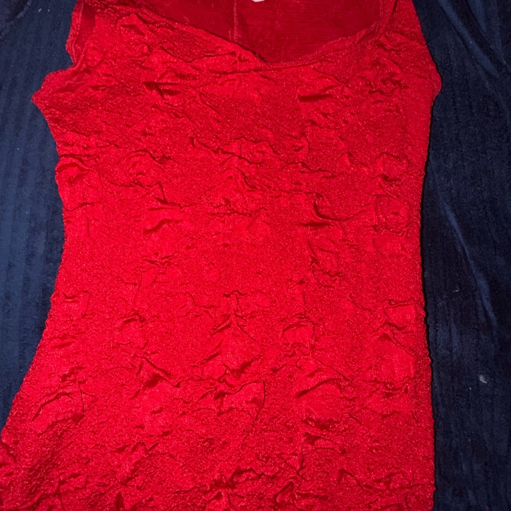Workshop Republic Clothing Red Mini Dress